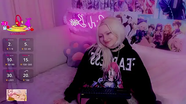 JuliaSharkk online show from January 10, 2026, 7:25 am