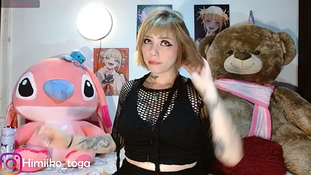 Snapshot of Himiiko_toga chatting on January 7, 2026, 2:16 am Himiiko toga online show from January 7, 2026, 2:16 am