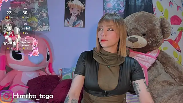 Himiiko toga online show from March 27, 2026, 9:27 pm