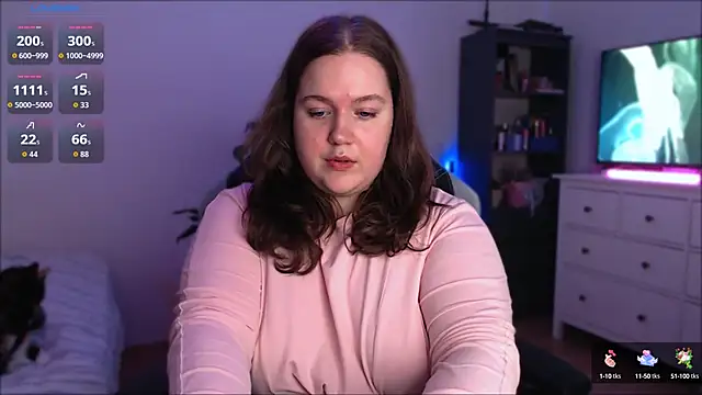 Snapshot of SummerTina chatting on September 29, 2025, 8:21 am SummerTina online show from September 29, 2025, 8:21 am