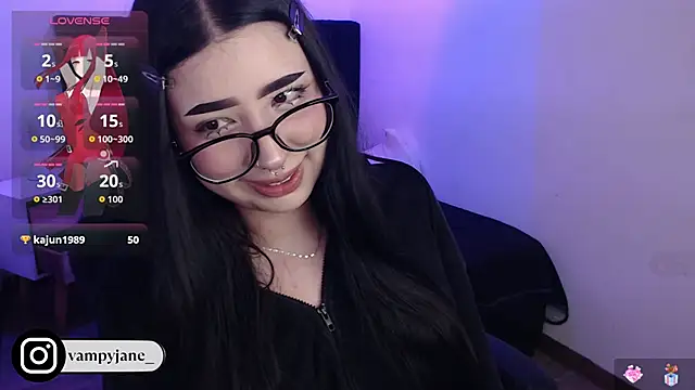 VamppyJane online show from January 13, 2026, 2:37 am