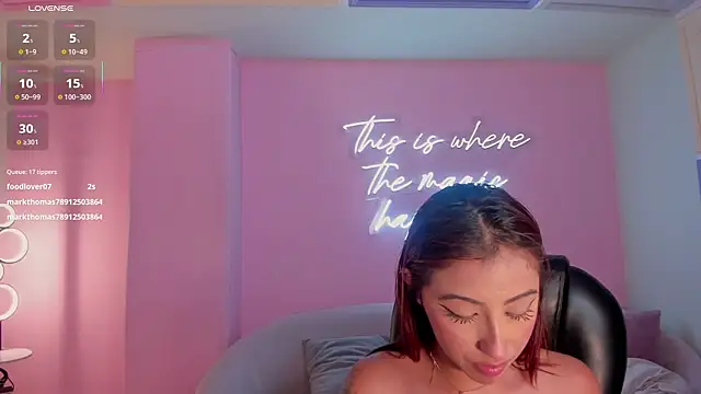 Snapshot of CelesteMoonX chatting on March 27, 2026, 8:26 am CelesteMoonX online show from March 27, 2026, 8:26 am