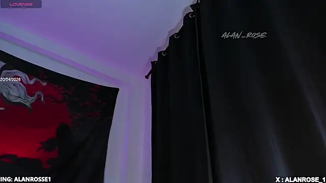 AlanRose01 online show from April 20, 2026, 11:24 am