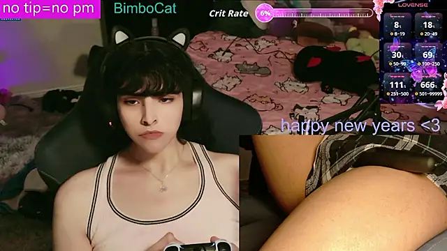 BimboCat online show from January 9, 2026, 1:45 am