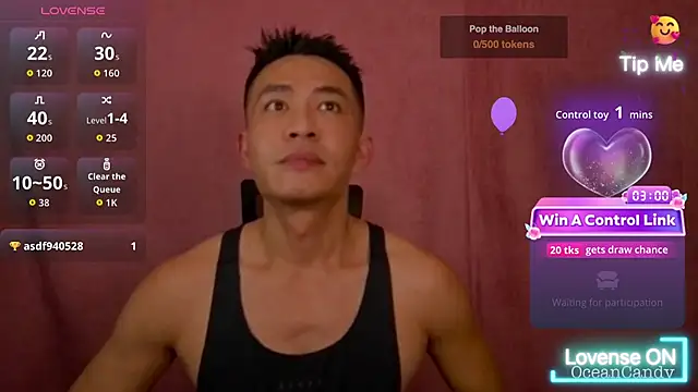 OceanCandy online show from February 14, 2026, 5:24 pm