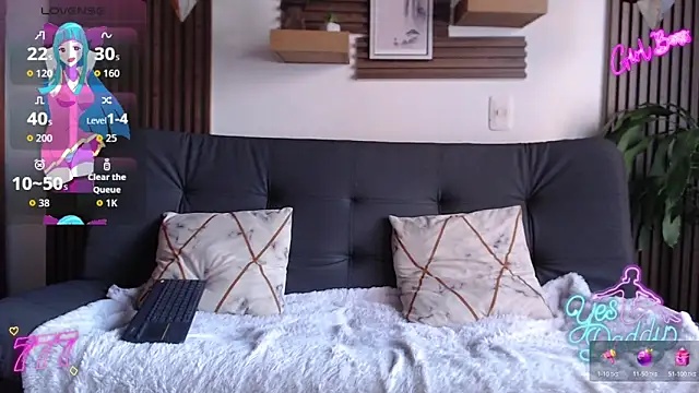 Melany 27 online show from January 19, 2026, 1:04 pm