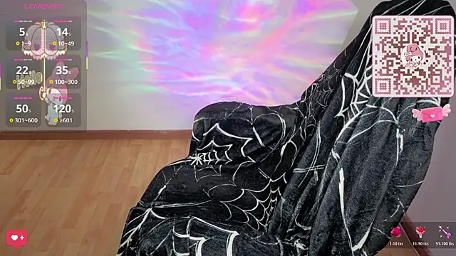 Melody Ghot online show from April 17, 2026, 3:37 pm