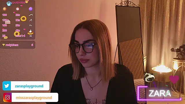 Snapshot of ZarasPlayground chatting on April 21, 2026, 4:13 pm ZarasPlayground online show from April 21, 2026, 4:13 pm
