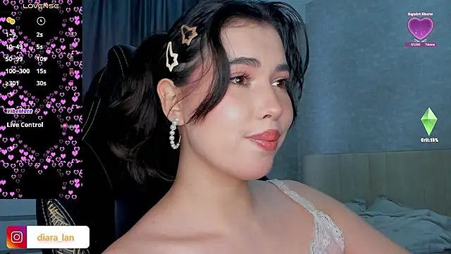 Snapshot of Diara_1an chatting on February 26, 2026, 8:36 am Diara 1an online show from February 26, 2026, 8:36 am