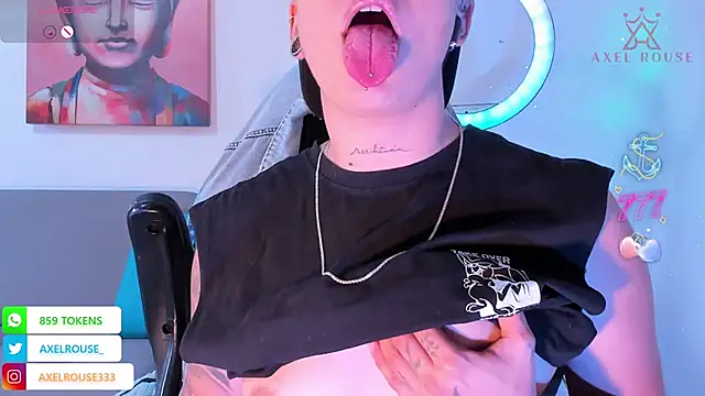 AxelRouse3 online show from March 28, 2026, 7:48 pm