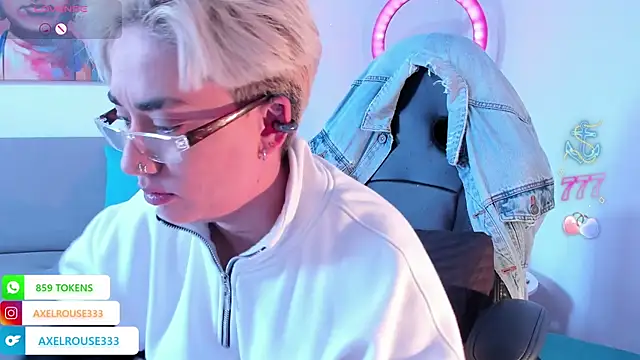 AxelRouse3 online show from April 12, 2026, 10:02 pm