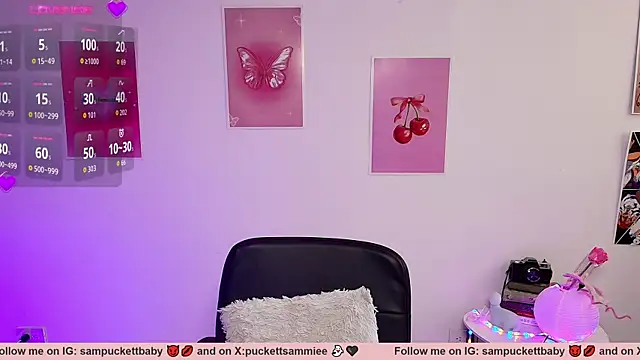 Snapshot of Sampuckettbaby chatting on April 29, 2026, 5:30 pm Sampuckettbaby online show from April 29, 2026, 5:30 pm