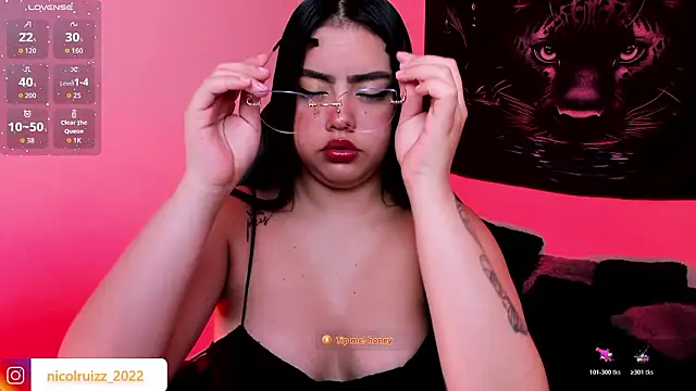 Snapshot of Nicolle_Ruizz chatting on February 7, 2026, 10:34 am Nicolle Ruizz online show from February 7, 2026, 10:34 am