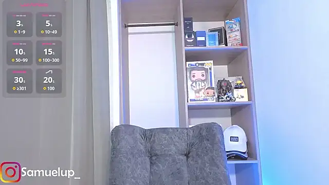 Samuel up01 online show from July 11, 2026, 5:52 am