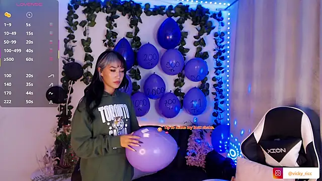 viicky r online show from February 6, 2026, 12:50 am