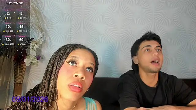 DUO OF DESIRE online show from January 9, 2026, 2:24 pm