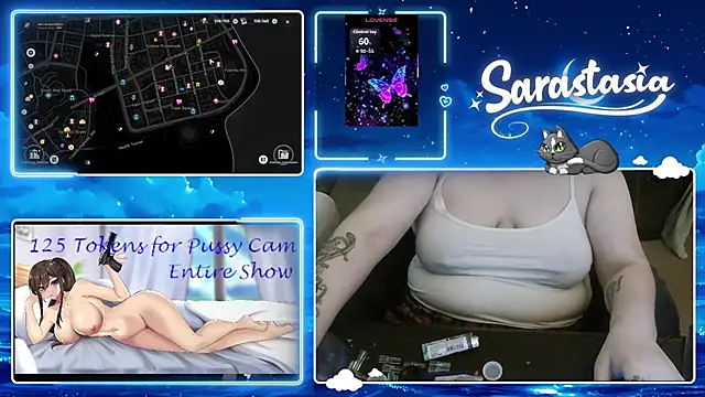 Snapshot of Sarastasia417 chatting on July 2, 2026, 12:44 am Sarastasia417 online show from July 2, 2026, 12:44 am