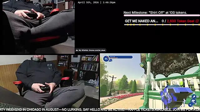 DeanonCam online show from April 5, 2026, 6:47 pm