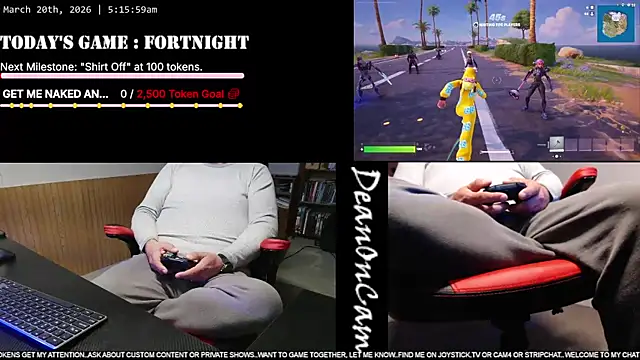 DeanonCam online show from March 20, 2026, 10:16 am