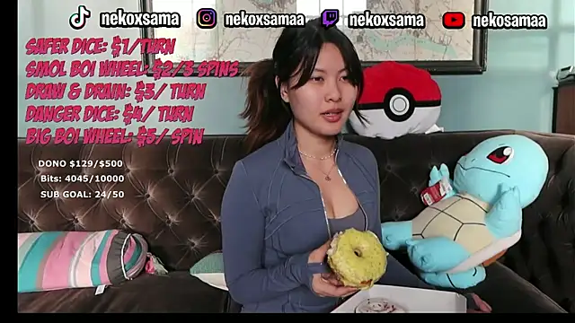 Snapshot of nekoxwaifu chatting on June 29, 2026, 6:51 pm nekoxwaifu online show from June 29, 2026, 6:51 pm
