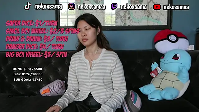 Snapshot of nekoxwaifu chatting on July 6, 2026, 12:23 pm nekoxwaifu online show from July 6, 2026, 12:23 pm