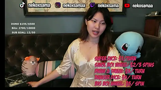 Snapshot of nekoxwaifu chatting on June 23, 2026, 8:51 pm nekoxwaifu online show from June 23, 2026, 8:51 pm