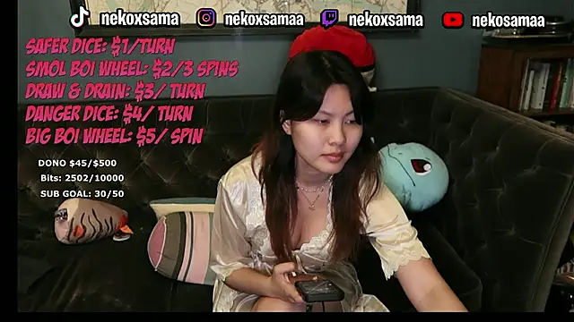 Snapshot of nekoxwaifu chatting on June 30, 2026, 9:37 pm nekoxwaifu online show from June 30, 2026, 9:37 pm
