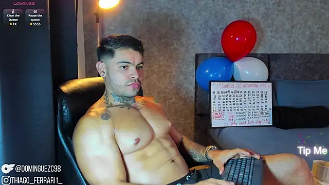 thiago ferrari  online show from July 4, 2026, 11:31 pm