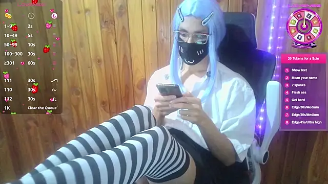Frankie boygirl online show from April 25, 2026, 8:06 pm