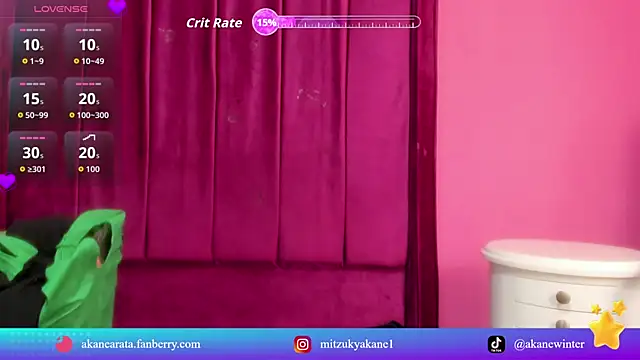 mitzukywinteer online show from May 30, 2026, 7:41 pm