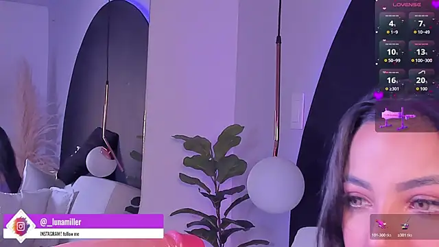 lunamiller 01 online show from July 9, 2026, 12:15 pm