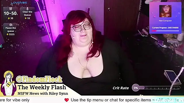 RileySynn online show from May 30, 2026, 7:36 am