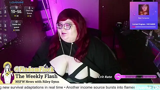 RileySynn online show from May 23, 2026, 6:34 am