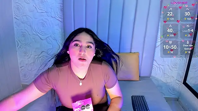 Lya dubois  online show from March 9, 2026, 8:56 pm