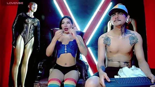 Snapshot of Damian-and-Camerum chatting on February 14, 2026, 3:18 am Damian-and-Camerum online show from February 14, 2026, 3:18 am