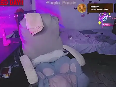 Purple-Pookiee online show from July 16, 2026, 6:21 am