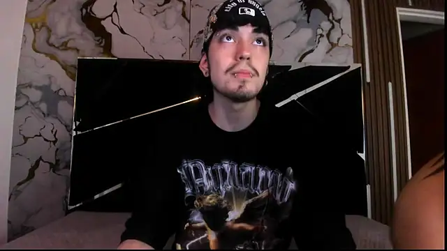 Snapshot of Couple_In_Heat chatting on March 9, 2026, 8:34 pm Couple In Heat online show from March 9, 2026, 8:34 pm