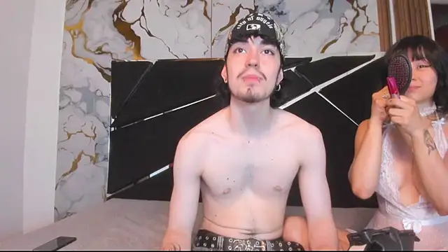 Snapshot of Couple_In_Heat chatting on March 20, 2026, 7:37 pm Couple In Heat online show from March 20, 2026, 7:37 pm