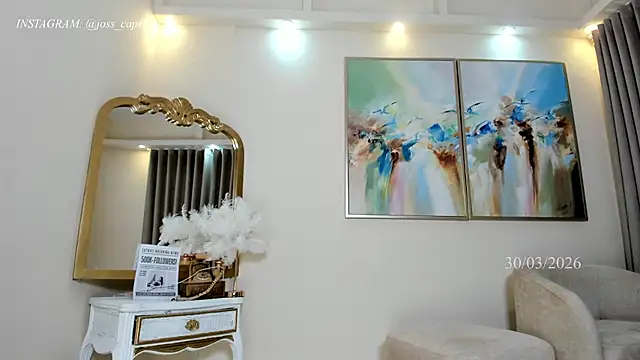 Snapshot of joss_caprice chatting on March 30, 2026, 3:02 pm joss caprice online show from March 30, 2026, 3:02 pm