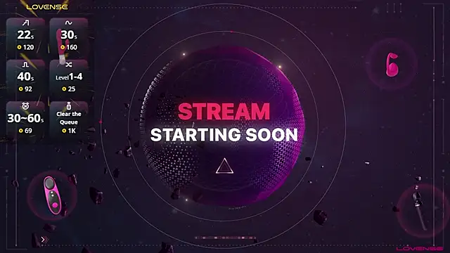 BaldySins online show from July 25, 2026, 9:43 pm
