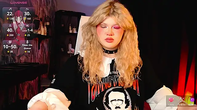 LilithNlsn online show from March 21, 2026, 9:08 pm