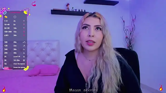 Megan sexrosse online show from May 4, 2026, 3:10 am