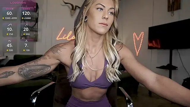 Lilah Fit online show from July 24, 2026, 10:06 pm