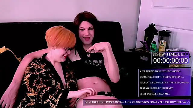 LiorahOblivion online show from May 21, 2026, 8:28 pm