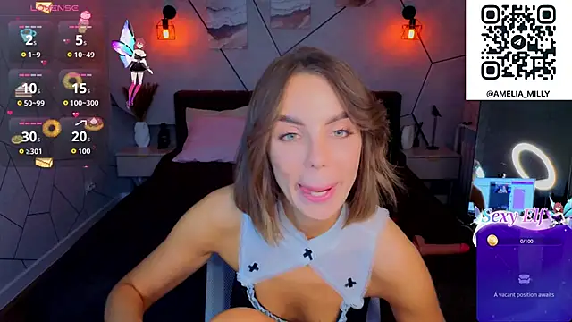 Amelia Broooks online show from May 29, 2026, 1:33 am