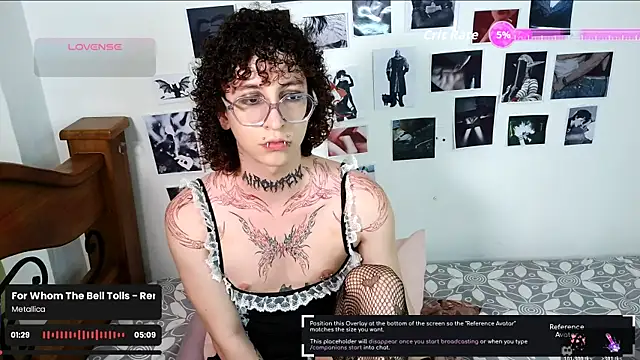 Snapshot of YourGothFemboy chatting on May 20, 2026, 10:18 pm YourGothFemboy online show from May 20, 2026, 10:18 pm