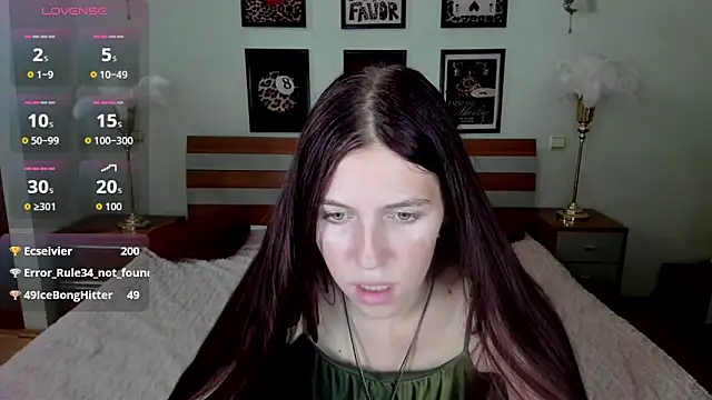 MaryRapunzel online show from June 15, 2026, 9:25 pm