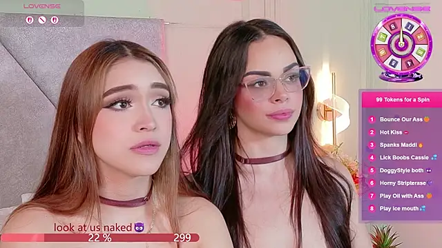 MaddisonEvanss online show from July 18, 2026, 8:12 am