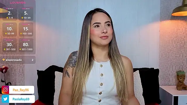 Snapshot of paolarey chatting on March 10, 2026, 9:41 pm paolarey online show from March 10, 2026, 9:41 pm