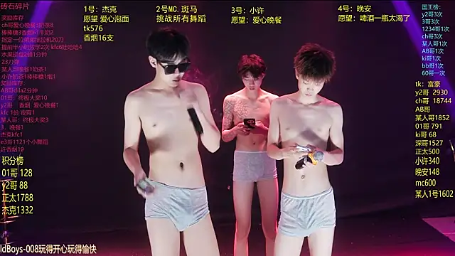 WildBoys-006 online show from June 13, 2026, 10:57 am